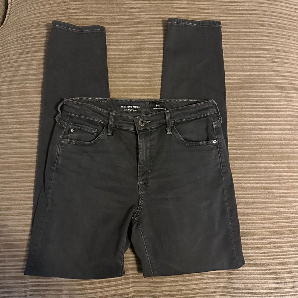 Adriano Goldschmied AG the stevie ankle gray jeans size 27r